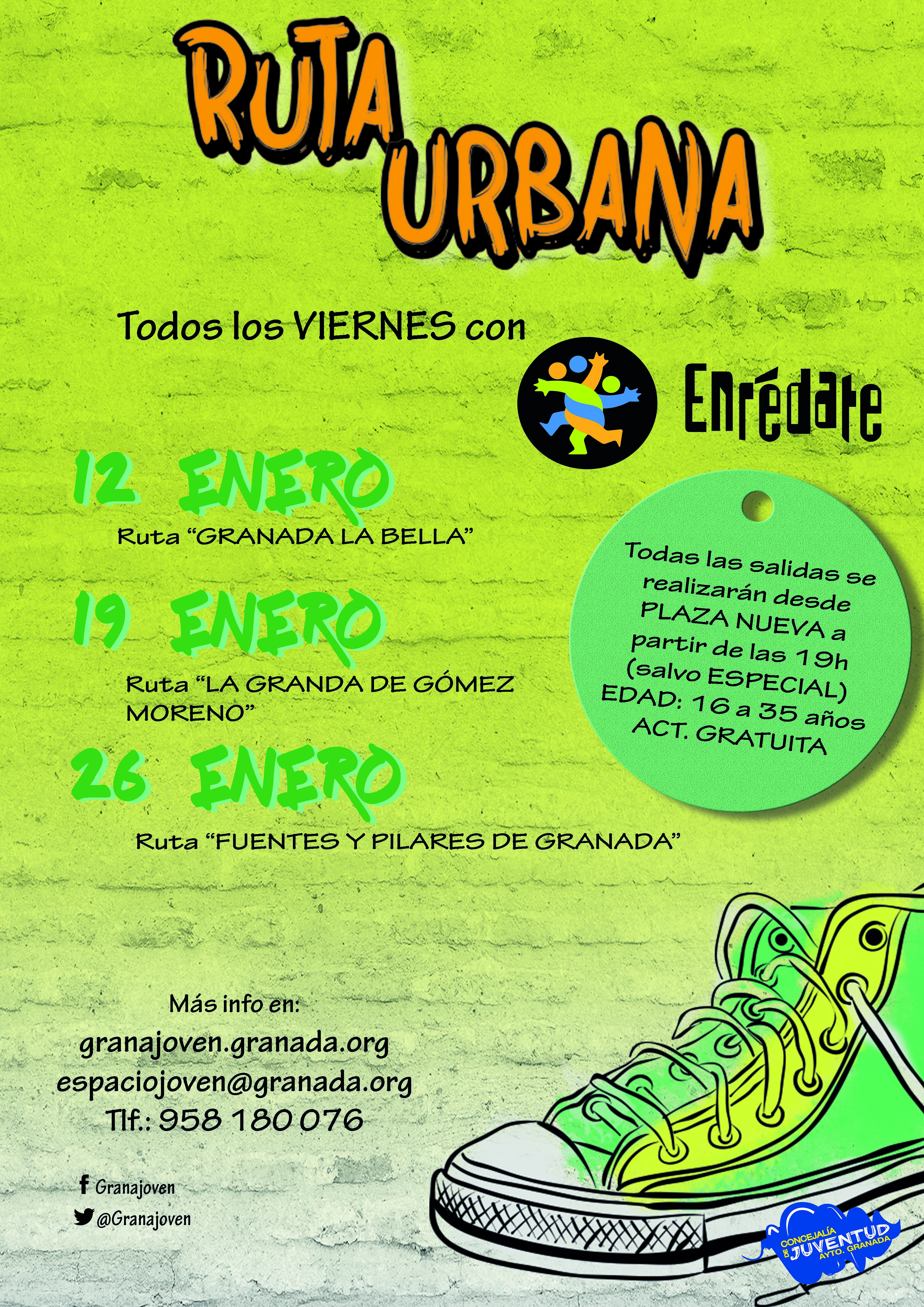 ENREDATE. RUTAS URBANAS